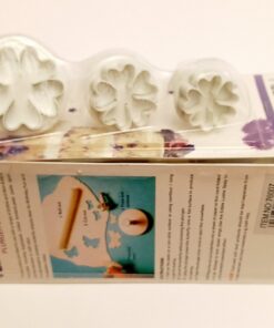 SET CORTADOR  3 PIEZAS DISEÑO FLOR