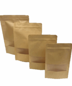 BOLSA PAPEL DOYPACK HERMÉTICA C/VENTANA 20 x 30cm UNIDAD