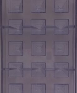 MOLDE ACRILICO PARA CHOCOLATE DISEÑO PIRAMIDE