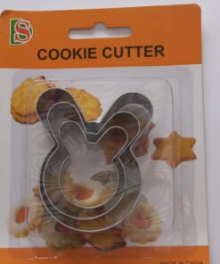 CORTADOR   CONEJITO 3 PIEZAS