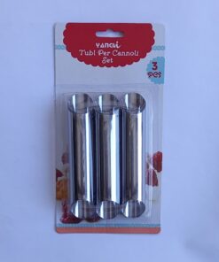 SET 3 MOLDES PARA CANNOLI