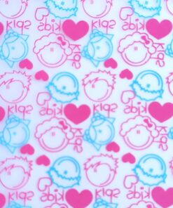 LÁMINA CHOCOTRANSFER MA BAKER DISEÑO CARITAS DE NIÑOS