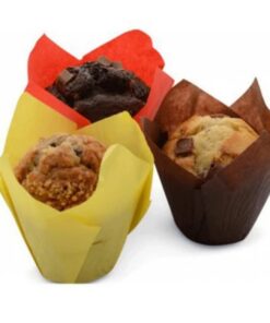 TULIPAS ITALIANAS PARA MUFFINS PACK 250 UNIDADES