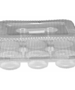 ENVASE  PARA 6 MUFFINS Y/O CUPACAKE PACK  UNIDAD