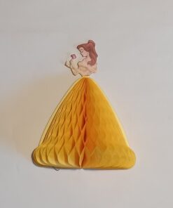 DECORACIÓN TORTA PRINCESA BELLA (LA BELLA Y LA BESTIA)