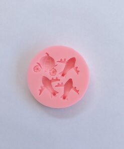 MOLDE SILICONA DISEÑO AVION Y CARRO CALABAZA