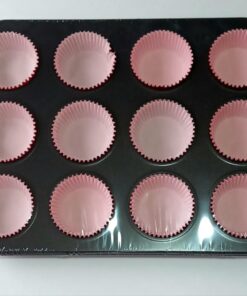 MOLDE SWEET COOK 12 MUFFINS INCLUYE 40 CAPSULAS DE PAPEL