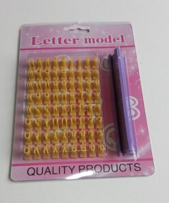 MARCADOR DE LETRAS Y NÚMEROS