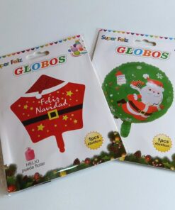 GLOBO NAVIDAD DECORACIÓN