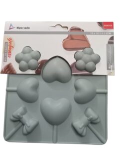 MOLDE SILICONA PALETAS CHOCOLATE O CARAMELO