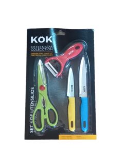 SET CUCHILLOS Y TIJERA KÖK