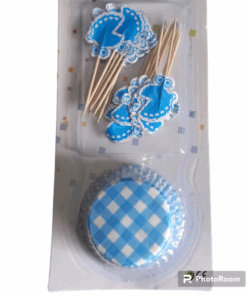 SET CAPSULAS Y TOPPER BABY SHOWER