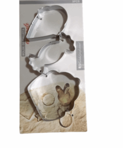 SET CORTADOR GALLETAS 3 PIEZAS DULCE