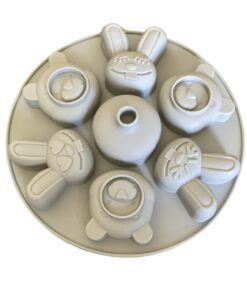 MOLDES PASCUA DE SILICONA CHOCOLATES - APTO PARA HORNO