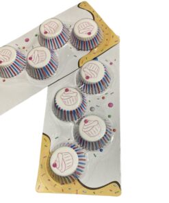 CAPSULA PAPEL N°3 IDEAL MINI MUFFINS O CUPCAKE