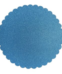 BASE 30 CM GRUESA COLOR AZUL BRILLANTE