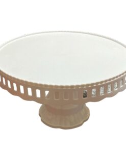 BANDEJA/BASE PEDESTAL BLANCA