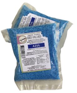 COCO RALLADO COLOR AZUL 100 GR