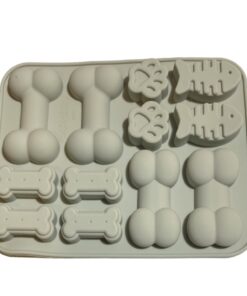 MOLDE SILICONA HUESITOS Y PATITAS