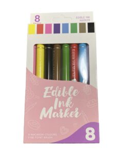 SET PLUMONES 8 COLORES DOBLE PUNTA