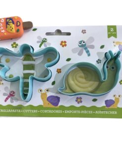 SET 2 CORTADORES CARACOL Y LIBÉLULA