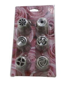 SET BOQUILLAS RUSAS XL   6 UNIDADES