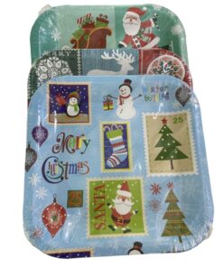 BANDEJA PLATO CUADRADO NAVIDAD