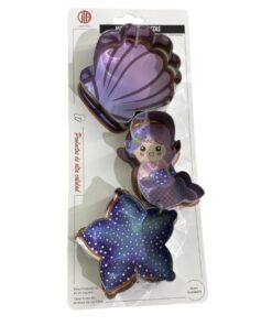 CORTADOR SIRENITA ACERO INOXIDABLE 3 PIEZAS