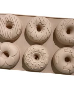 MOLDE 6 DONUTS CON DISEÑO