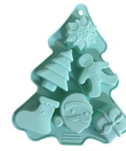 MOLDE NAVIDAD 6 FIGURAS