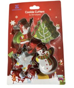 4 CORTADORES NAVIDAD