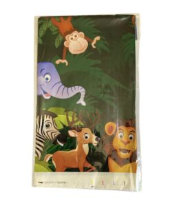 MANTEL PLÁSTICO ANIMALES DE LA SELVA
