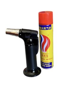 MINI SOPLETE CON CILINDRO GAS PARA RECARGA