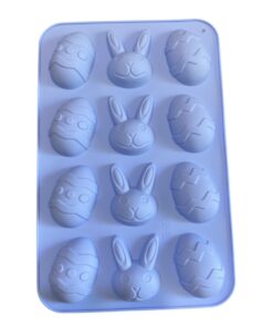 MOLDE HUEVITOS Y CONEJOS
