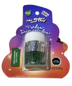 PERLAS DIAMANTADAS VERDE MA BAKER AND CHEF