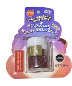 PERLAS DIAMANTADAS ROJO MA BAKER AND CHEF