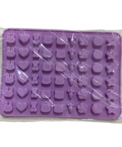 MOLDE GOMITAS CONEJITO, ZANAHORIAS, GATO, OSITO