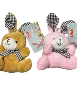 CONEJITO TIPO LLAVERO FELIZ PASCUA