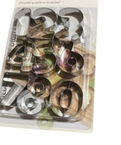 CORTADOR NUMEROS SET 9 PIEZAS