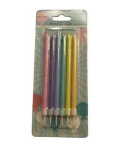 VELAS COLOR PASTEL