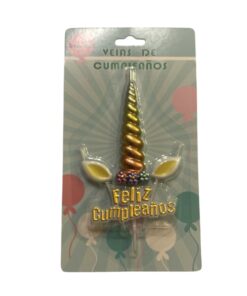 VELA UNICORNIO 12 CM.