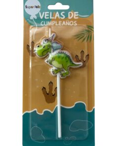 VELA DINOSAURIO PEQUEÑO
