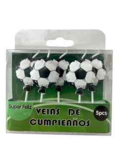 VELA PELOTAS FUTBOL 5 PIEZAS