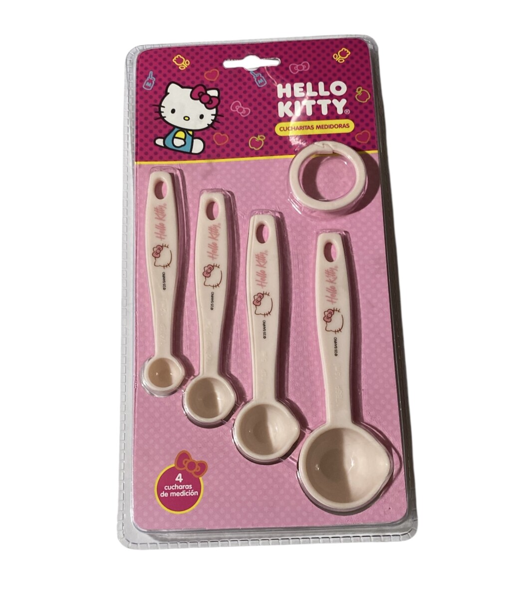 CUCHARAS MEDIDORAS KITTY (SANRIO)