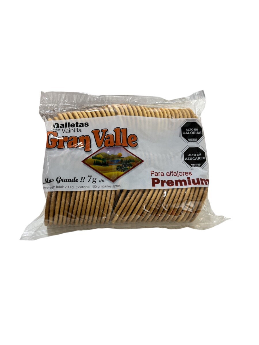 GALLETAS ALFAJOR GRAN VALLE 100 UNID