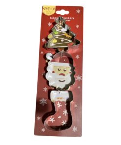 SET 3 CORTADORES NAVIDAD