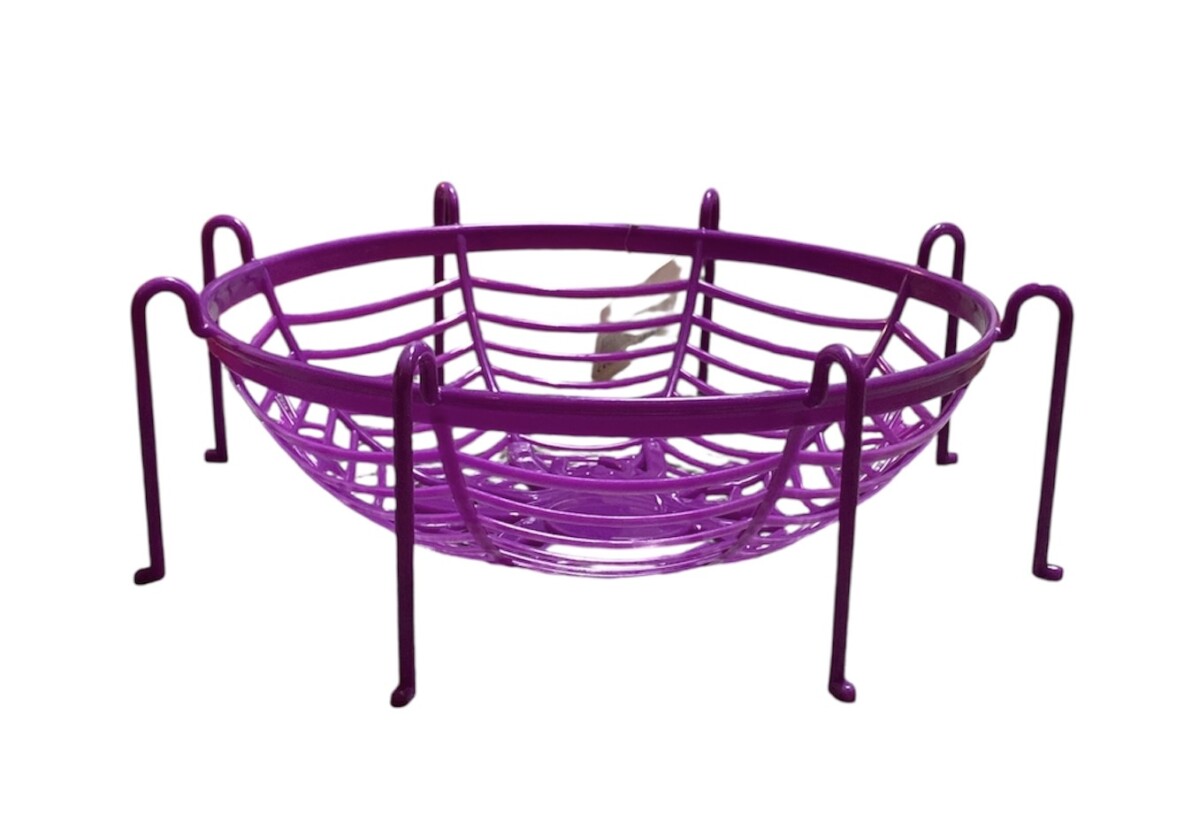 CANASTO ARAÑA PARA DULCES HALLOWEEN - Imagen 2