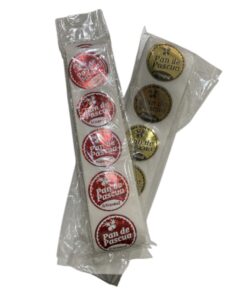 ETIQUETA PAN DE PASCUA 100 UNIDADES