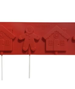 MOLDE PALETAS JENGIBRE Y CASITA