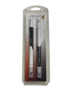 PACK LAPÍZ NEGRO TINTA COMESTIBLE